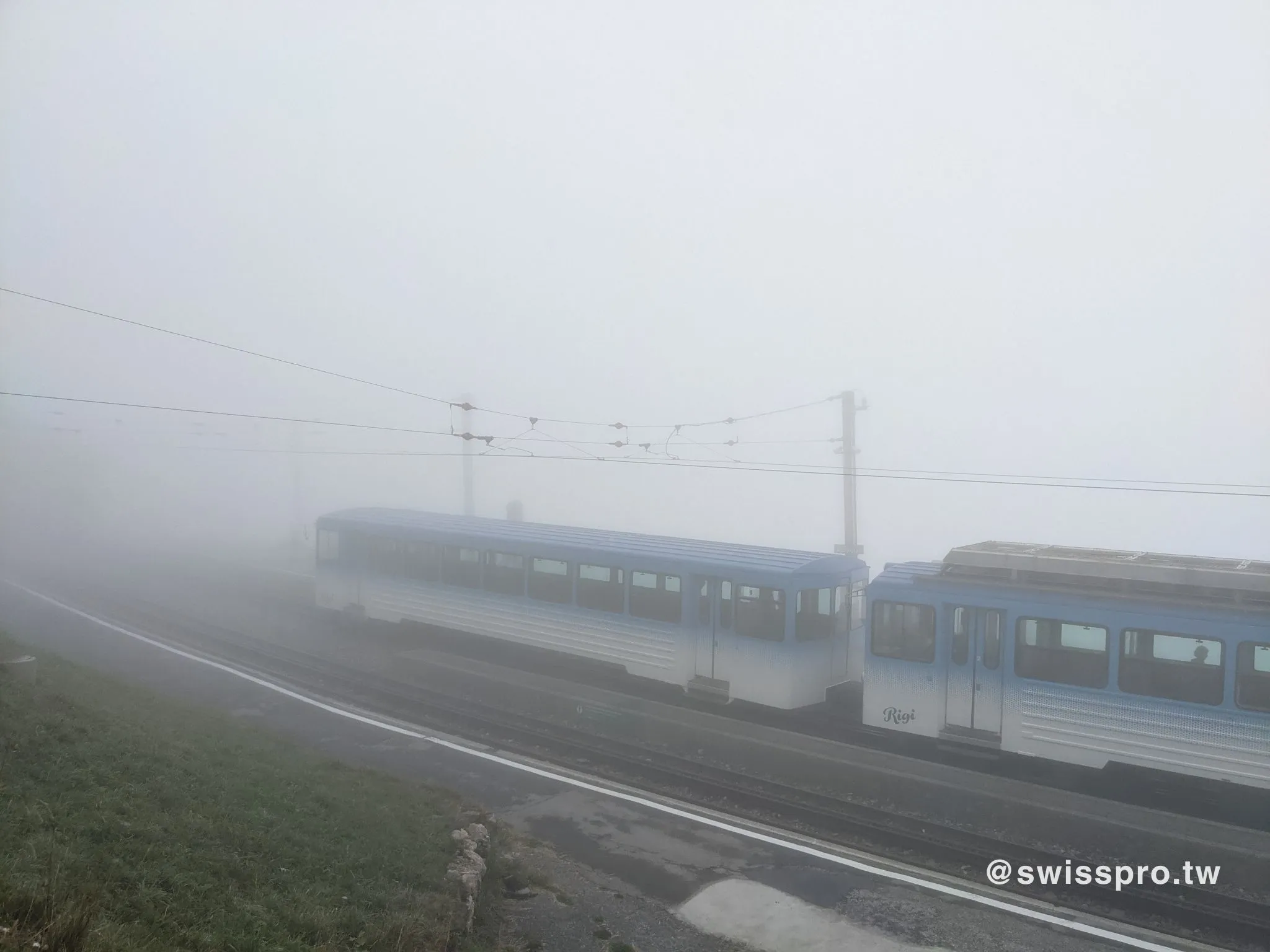 天氣不好的瑞吉山頂